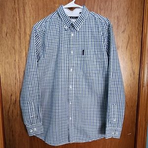 The Original Ben Sherman Checked Long Sleeve Button Down Shirt Men's Size XL